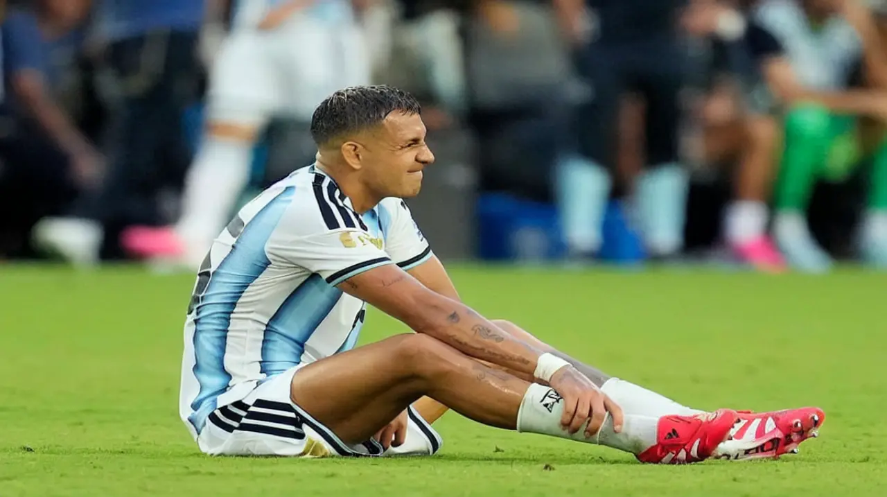 Facundo Medina habló de los rumores que rodearon la final ante España
