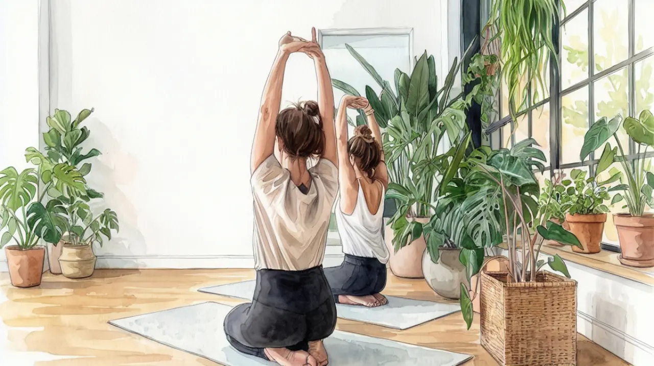 Cuatro posturas de yoga para activar la circulación en invierno
