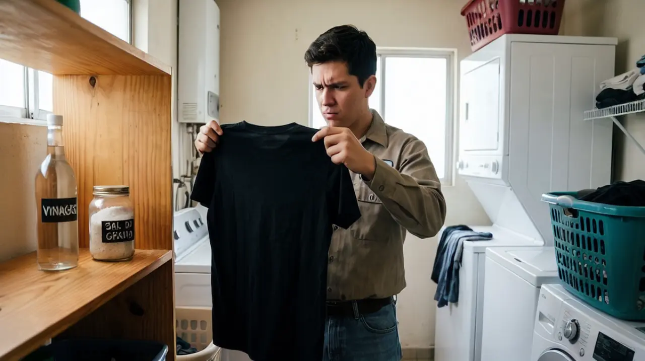 La sal de grano no fija el color de la ropa negra: qué recomiendan los especialistas