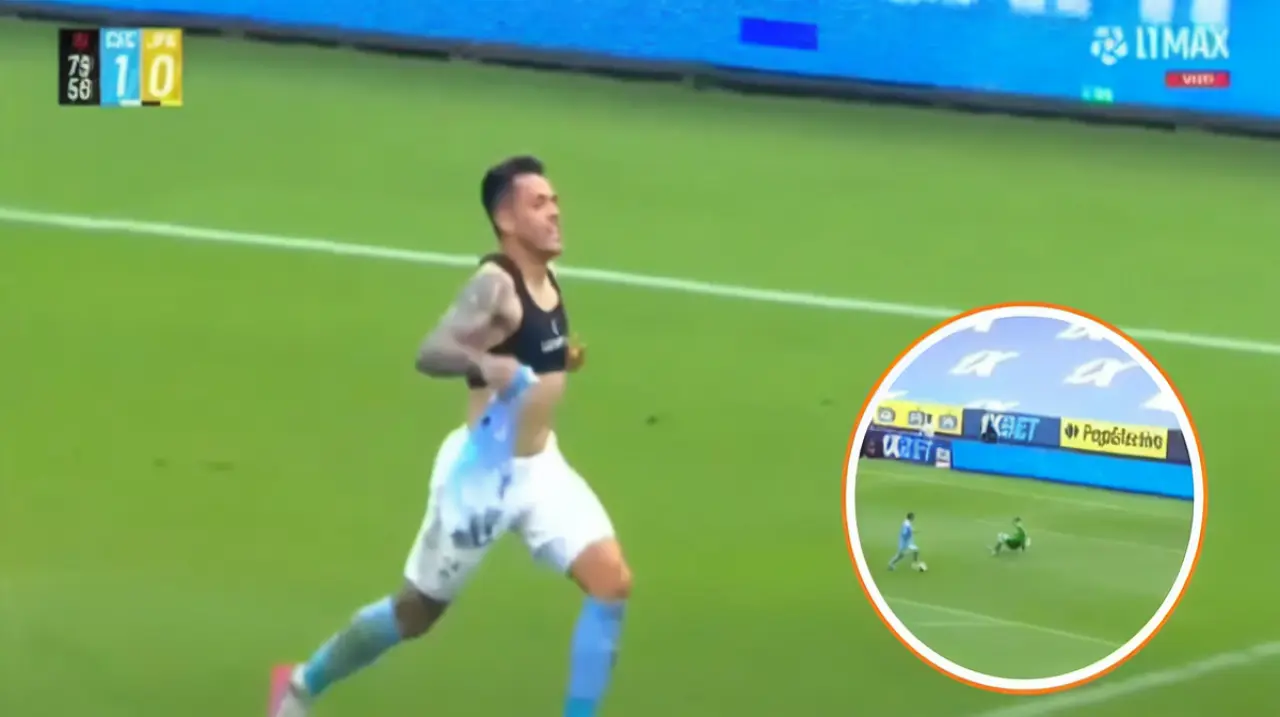 Santiago González firmó una gran jugada y puso el 2-0 de Sporting Cristal ante Juan Pablo II