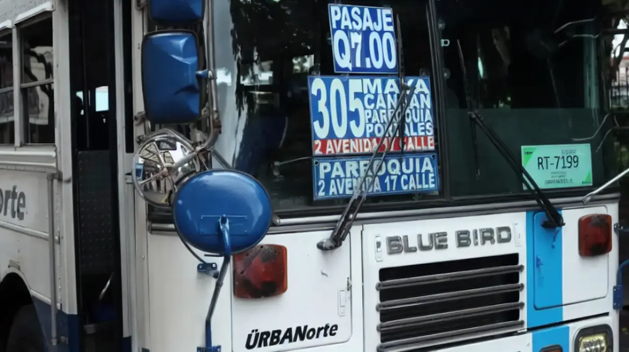 Municipalidad de Guatemala fija un tope temporal al pasaje urbano por el alza del diésel