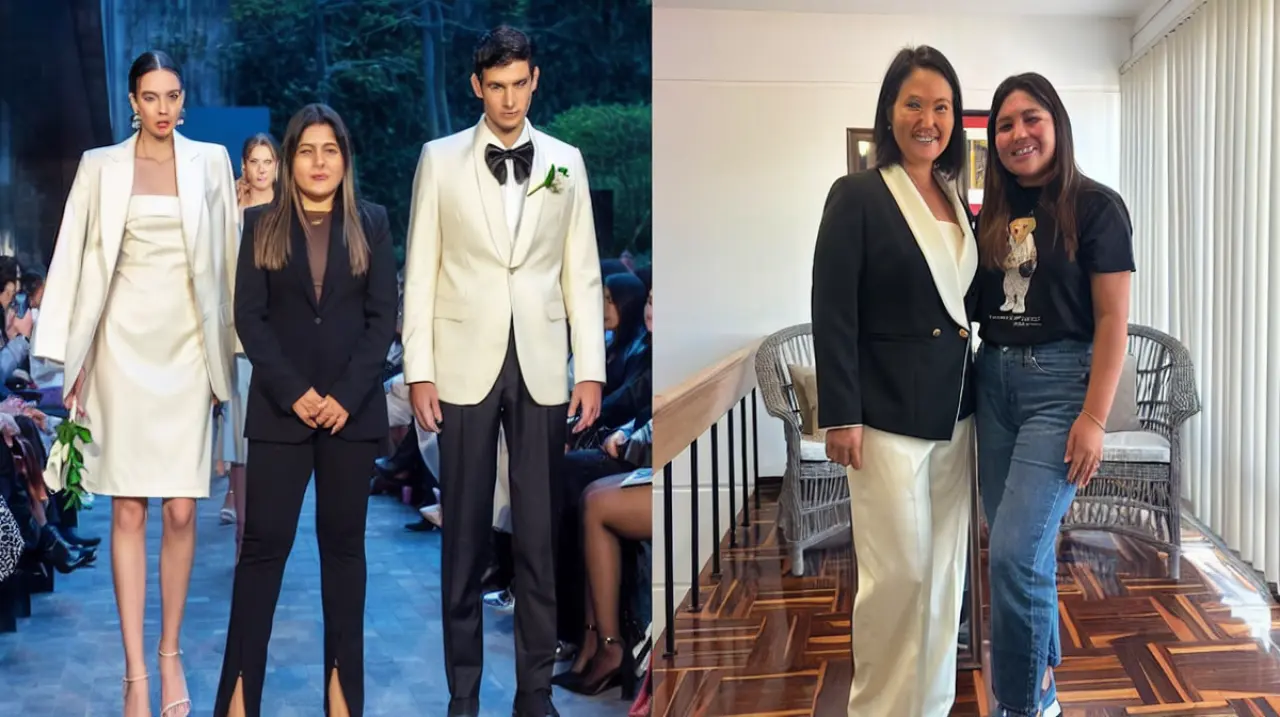 Sue Zacnich, la diseñadora que llevó la sastrería peruana al guardarropa de Keiko Fujimori
