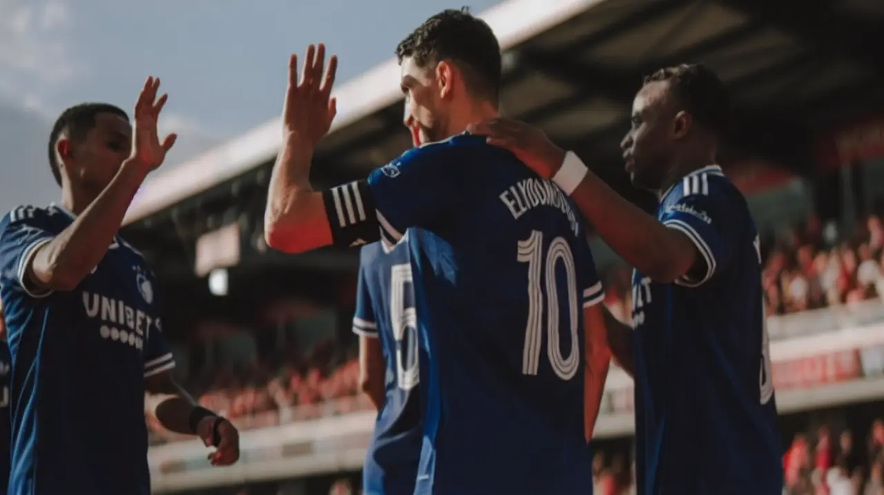 Marcos López participa en la remontada del Copenhague, que venció 3-1 al Silkeborg