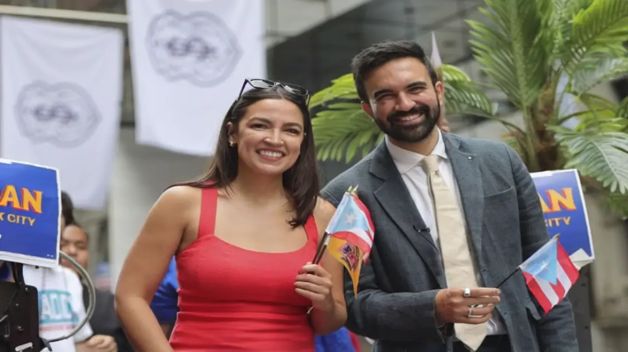 Mamdani y Ocasio-Cortez consolidan una dupla con proyección nacional