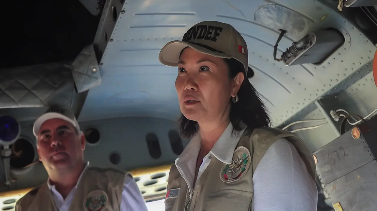 Keiko Fujimori descarta suspender el aeropuerto de Pisco tras la tragedia aérea