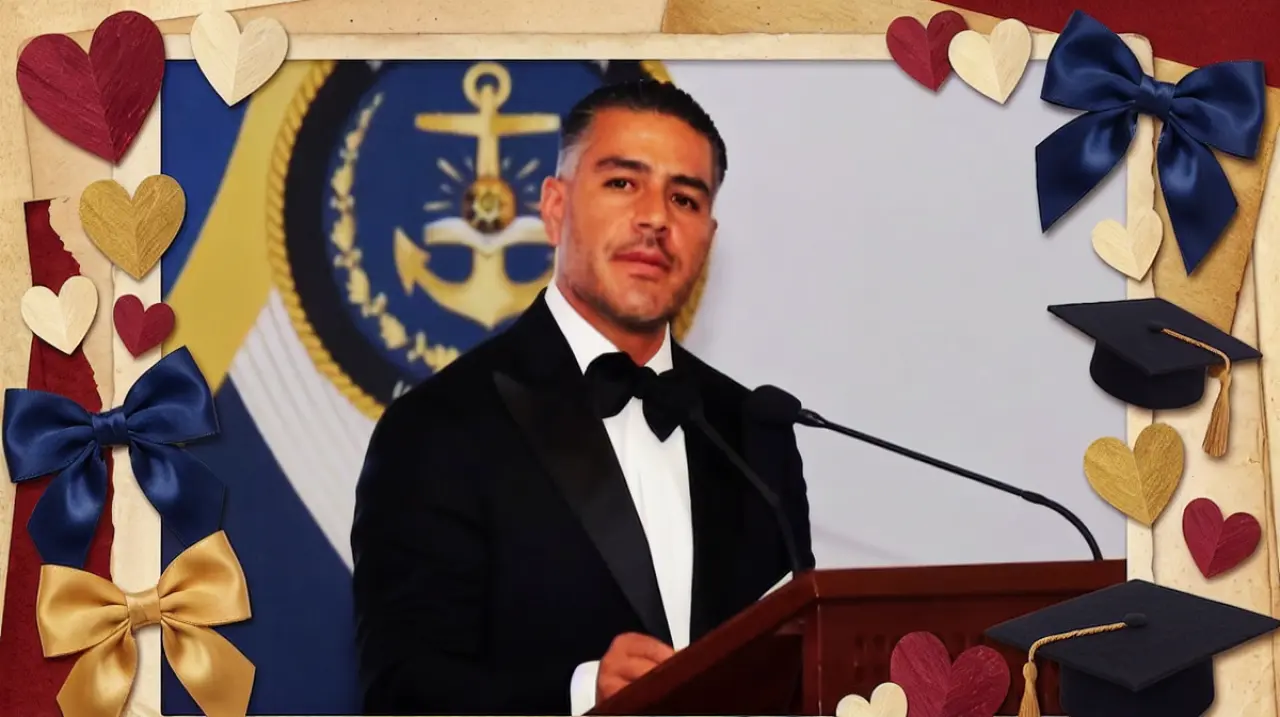 Harfuch como padrino de graduación desata reacciones en redes
