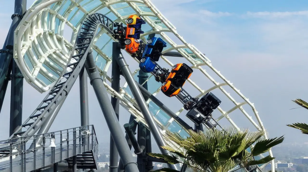 Vecinos de Toluca Lake reclaman por el ruido de la nueva montaña rusa de Universal Studios