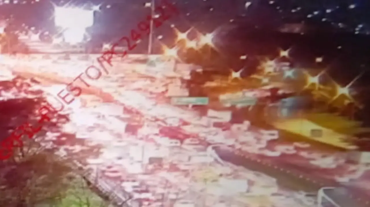 Atropello en la Panamericana: una mujer fue embestida y hay tres carriles cortados