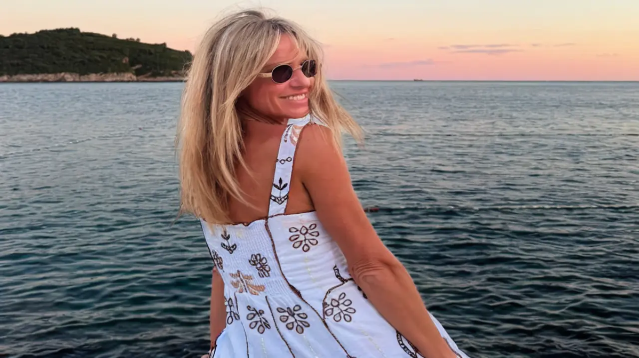 Mariana Fabbiani compartió postales de sus vacaciones en el Mediterráneo