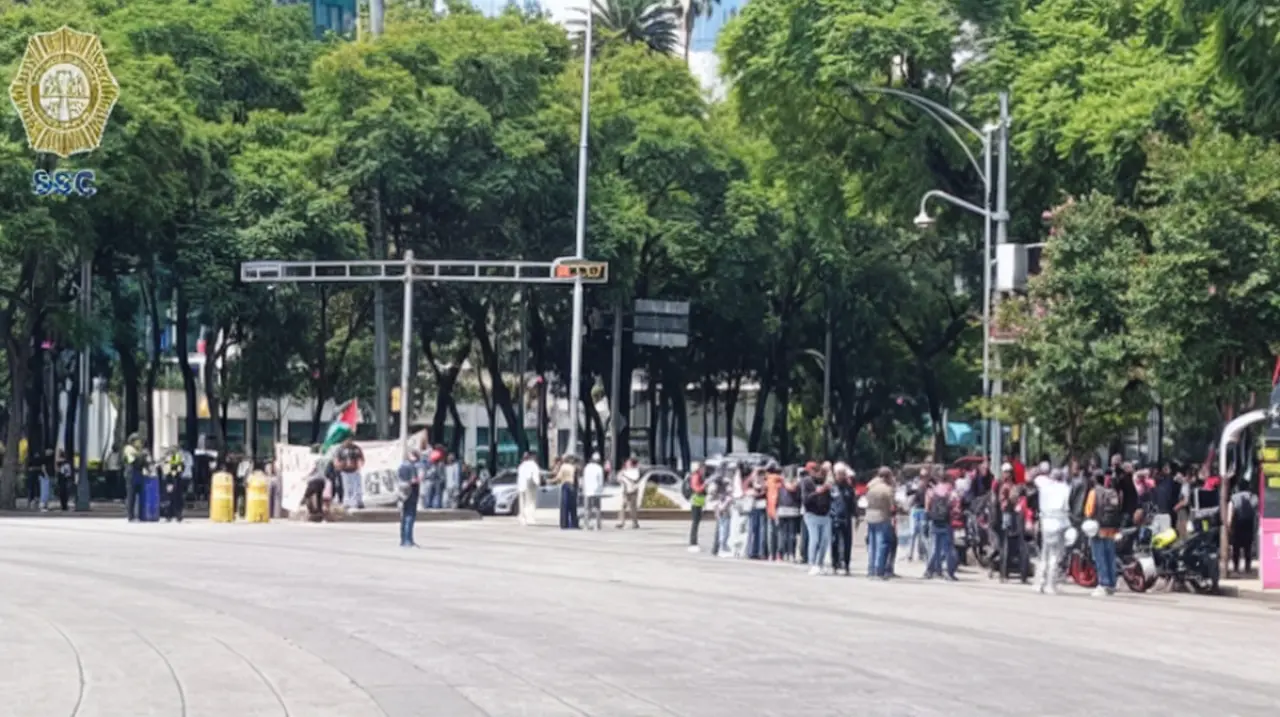 Lluvia, choques y protestas complican la movilidad en la CDMX este martes 4 de agosto