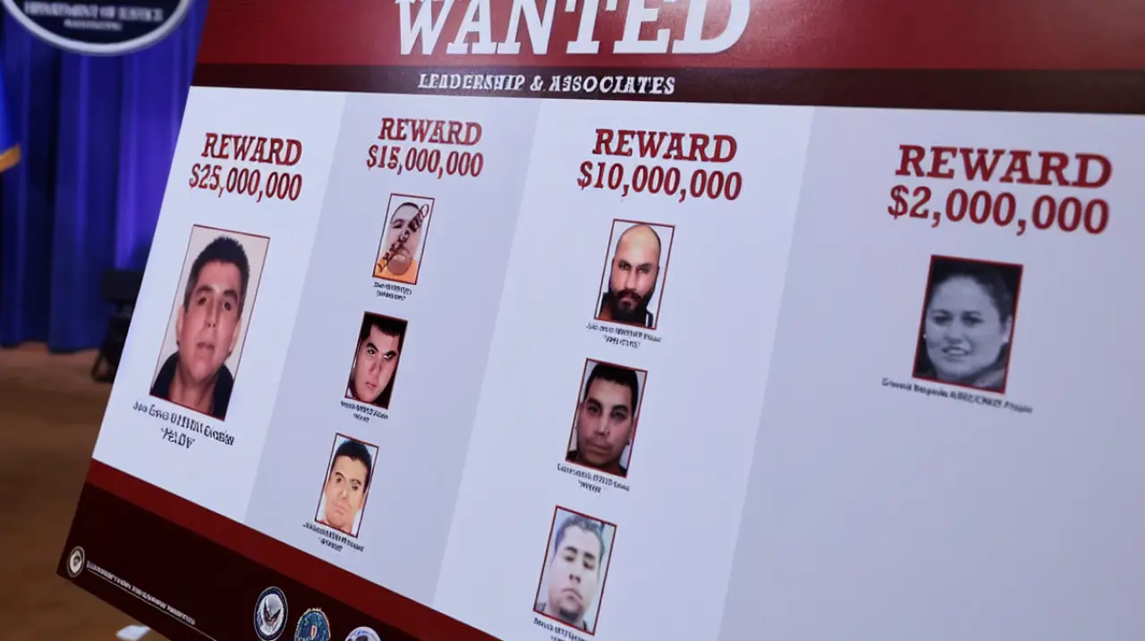 EE.UU. ofrece hasta USD 102 millones por ocho integrantes del CJNG