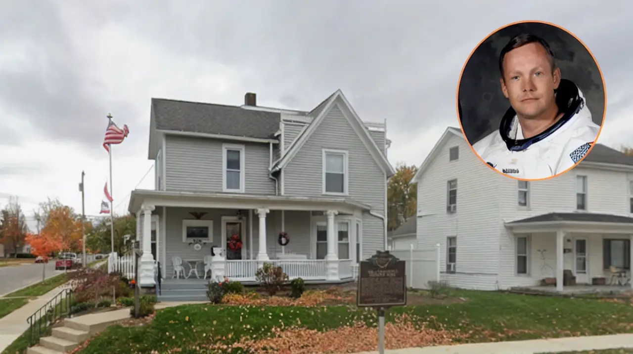 Ponen a la venta la casa de la adolescencia de Neil Armstrong en Ohio