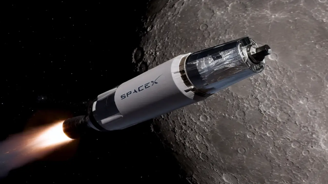 Un Falcon 9 podría haber chocado con la Luna y abrió una oportunidad científica