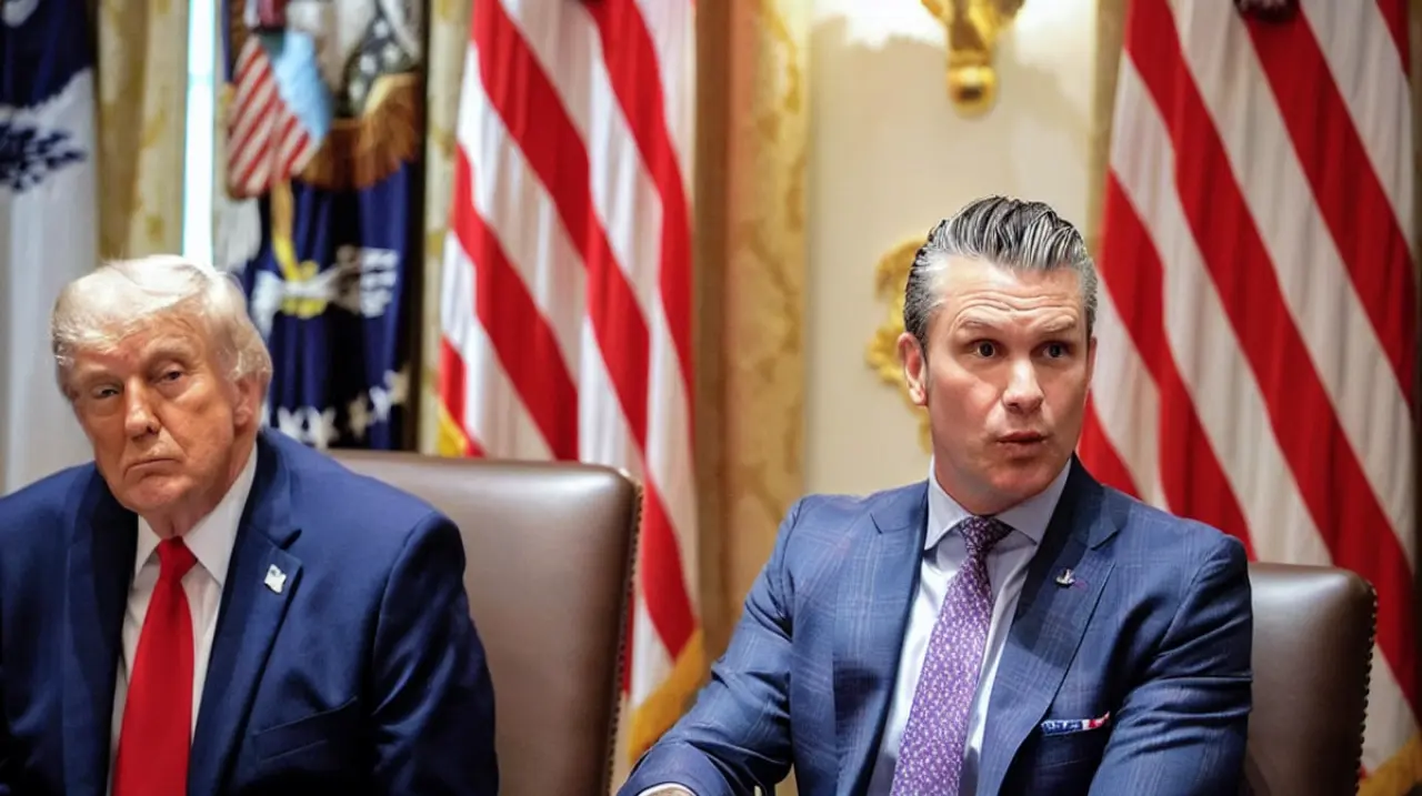 La Casa Blanca rechaza una tensión entre Trump y Hegseth por una presunta falta de municiones
