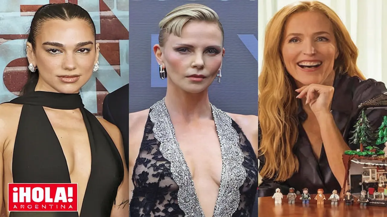 Dua Lipa y Callum Turner reaparecen como marido y mujer, Charlize Theron deslumbra en Asia y Gillian Anderson revive a Scully