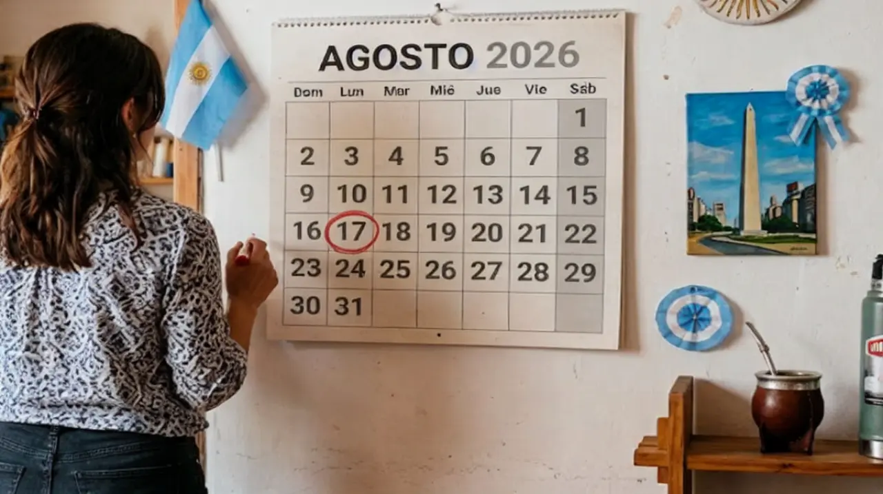 Lunes 17 de agosto: qué se conmemora y por qué habrá fin de semana largo