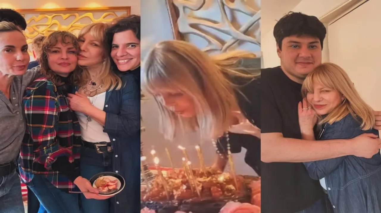 Cecilia Roth celebró sus 70 años con un festejo íntimo y un mensaje emotivo