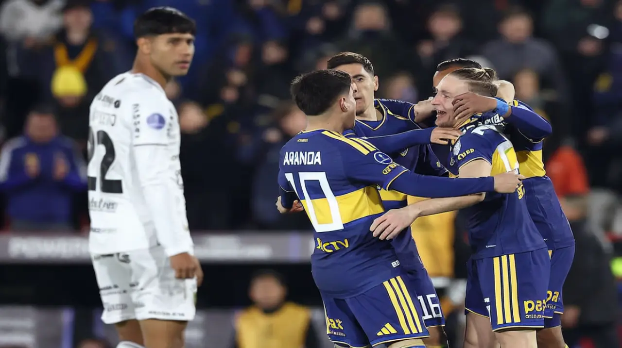 Boca salió a jugar desde el medio en ambos tiempos ante Recoleta