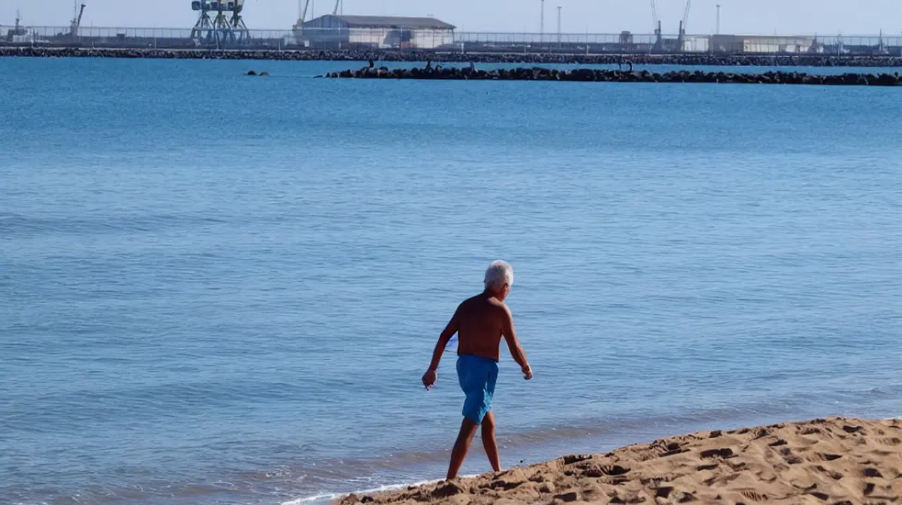 La Guardia Civil instala en Melilla una nueva barrera marítima para reforzar el control fronterizo