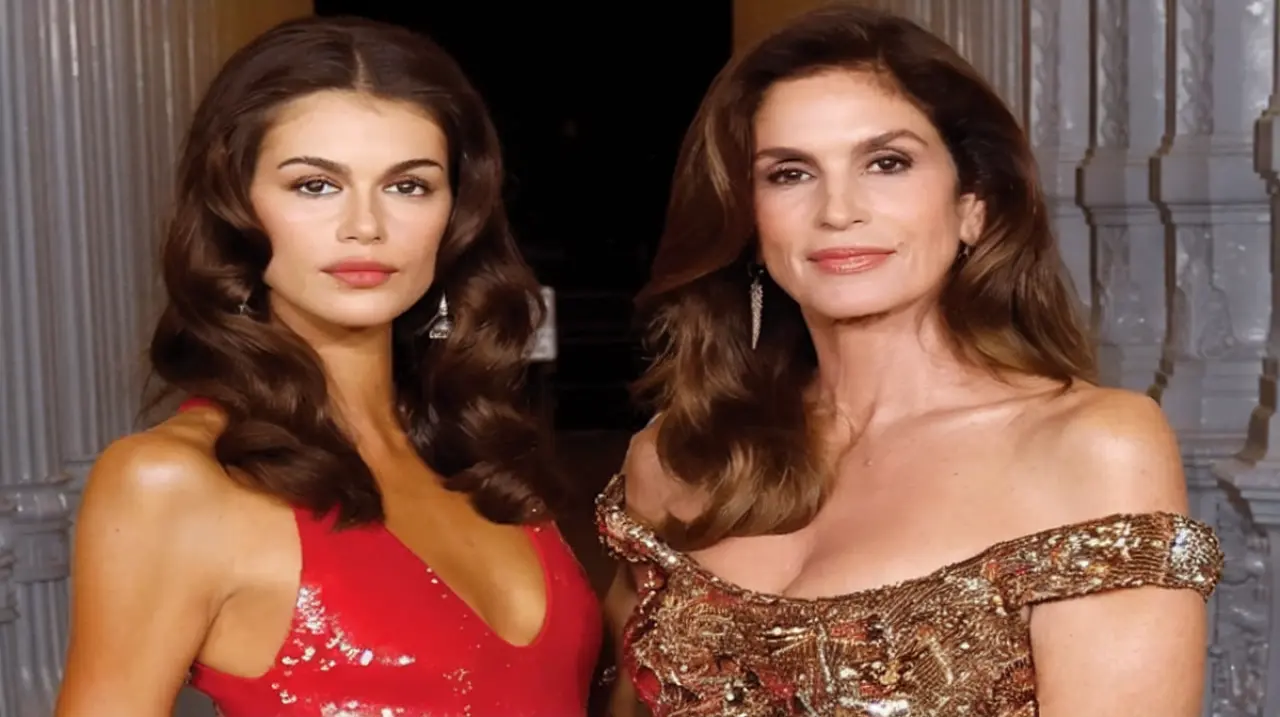 Kaia Gerber habló de los trastornos alimenticios y del peso de crecer comparada con Cindy Crawford