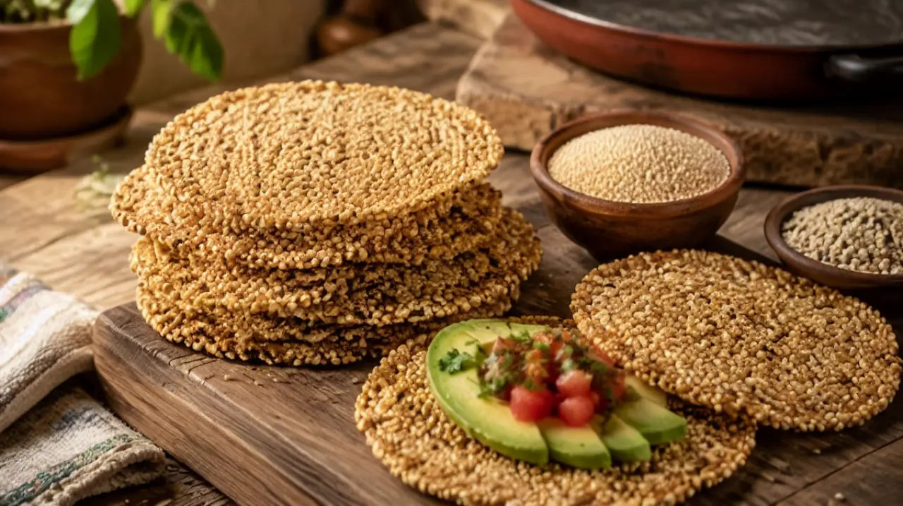 Tostaditas de amaranto y ajonjolí: una receta crujiente, simple y nutritiva