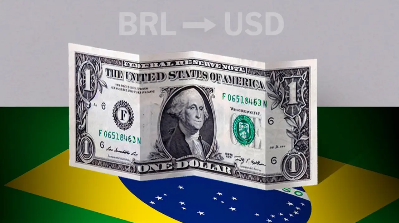 El dólar cierra en 5,19 reales en Brasil y suma cinco jornadas al alza