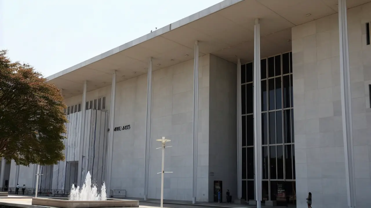 El Kennedy Center vota para volver a exhibir el nombre de Trump en su fachada