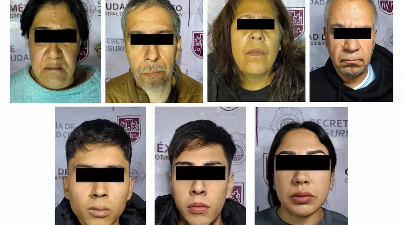 Cayeron siete presuntos integrantes de una red de extorsión ligada a bares en Acoxpa