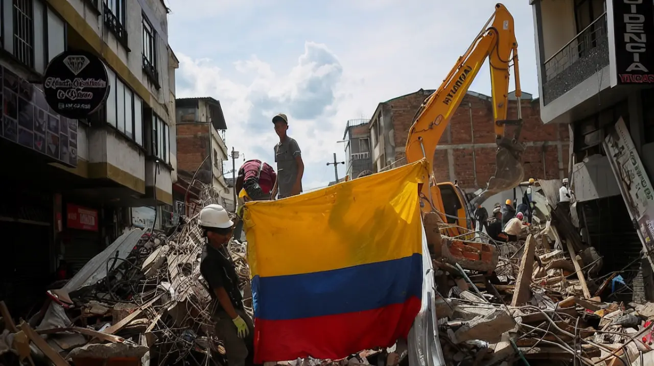Sigue el balance por el sismo de 7,4 en Colombia: la Ungrd reporta 285 fallecidos y persiste la emergencia
