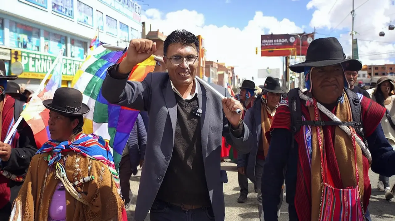 El Senado de Bolivia suspende por ocho meses a Nilton Condori por su rol en los bloqueos