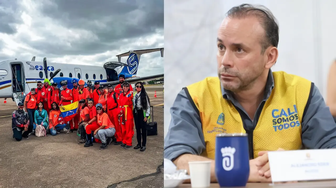 Los Topos Azteca se suman al rescate en Cali con apoyo del alcalde Alejandro Eder