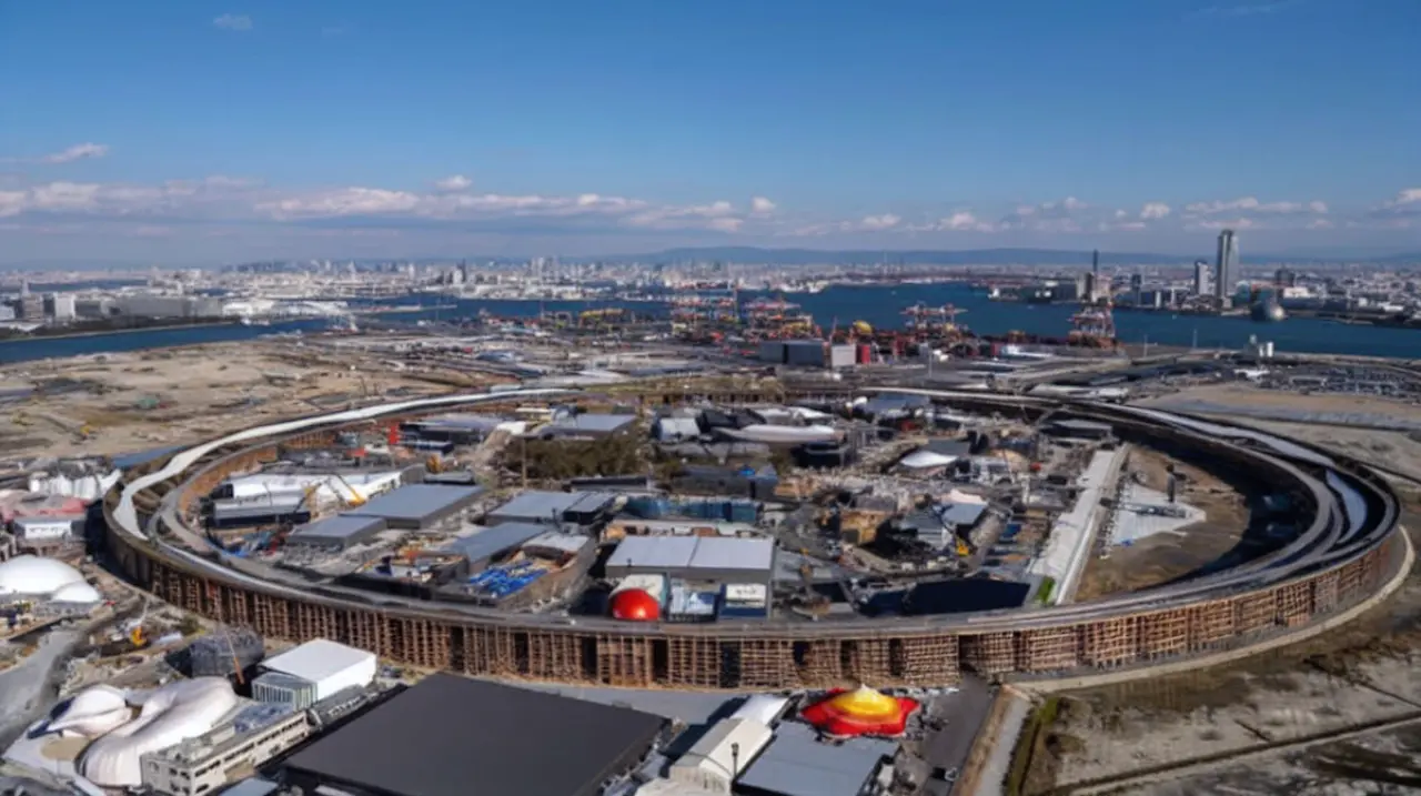 El Gran Anillo de Osaka, récord mundial de madera, enfrenta una demolición casi total