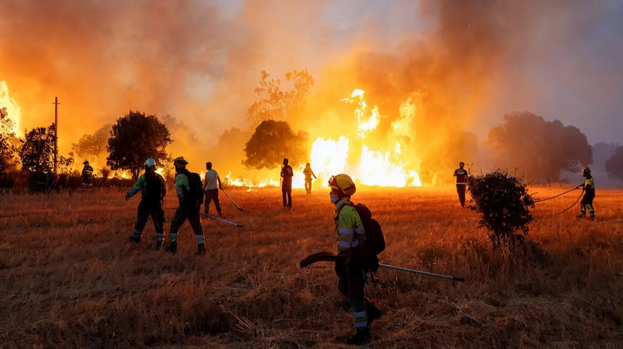 Europa se ahoga entre el calor y los incendios: miles de evacuados y más de 434.000 hectáreas arrasadas