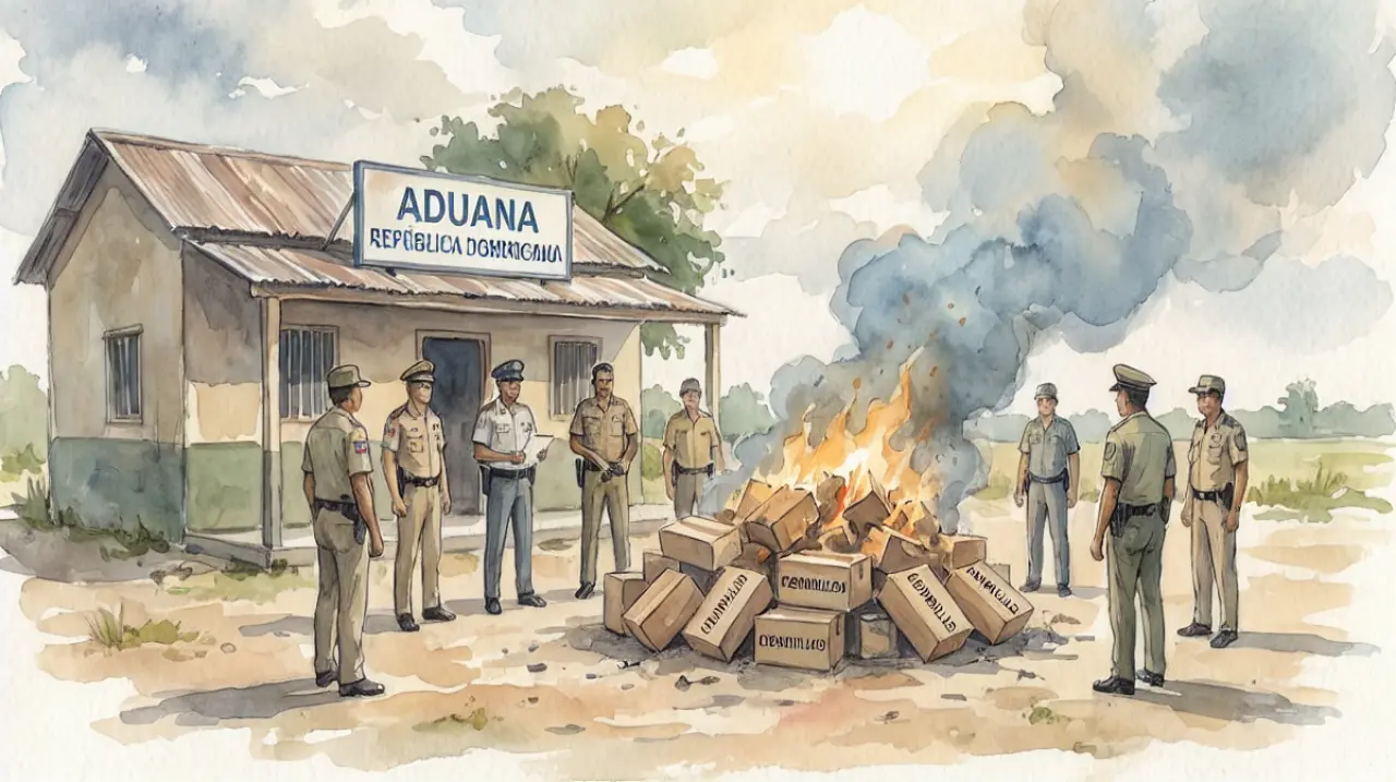 Aduanas destruye más de 8 millones de cigarrillos incautados en operativos de 2025 y 2026