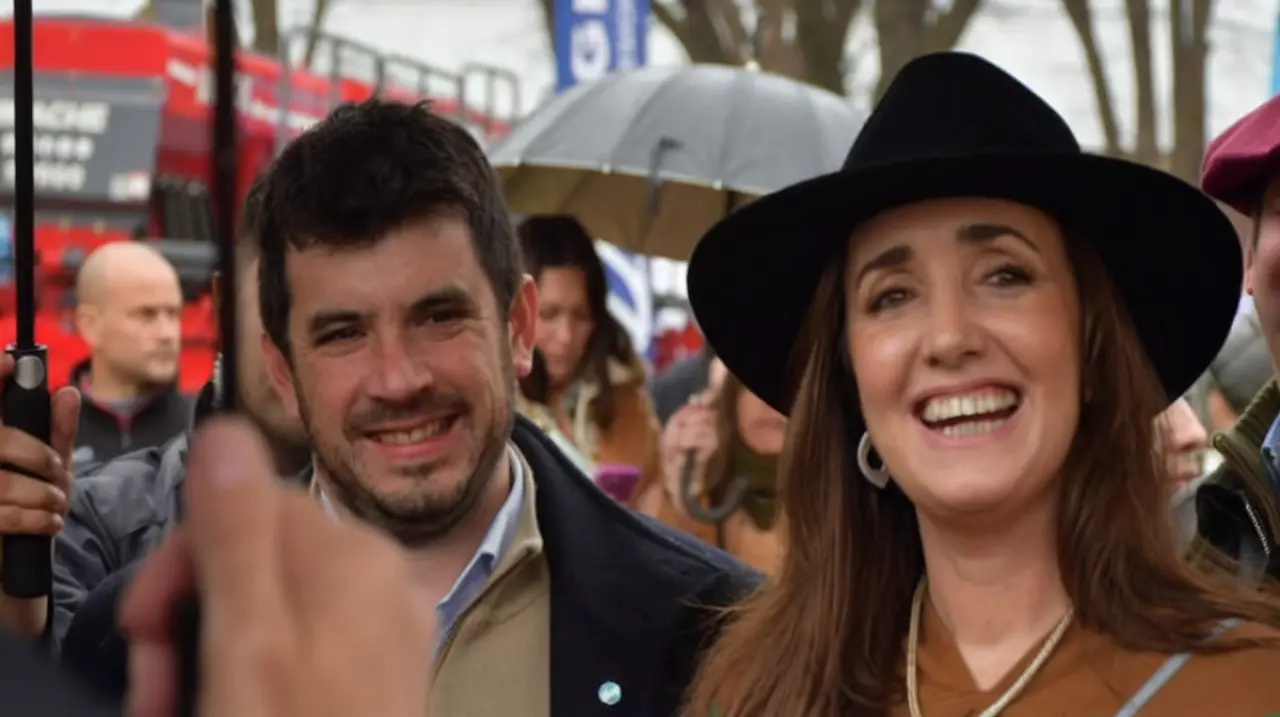 Villarruel se mostró con Chiarella en Expo Venado y volvió a pedir el fin de las retenciones