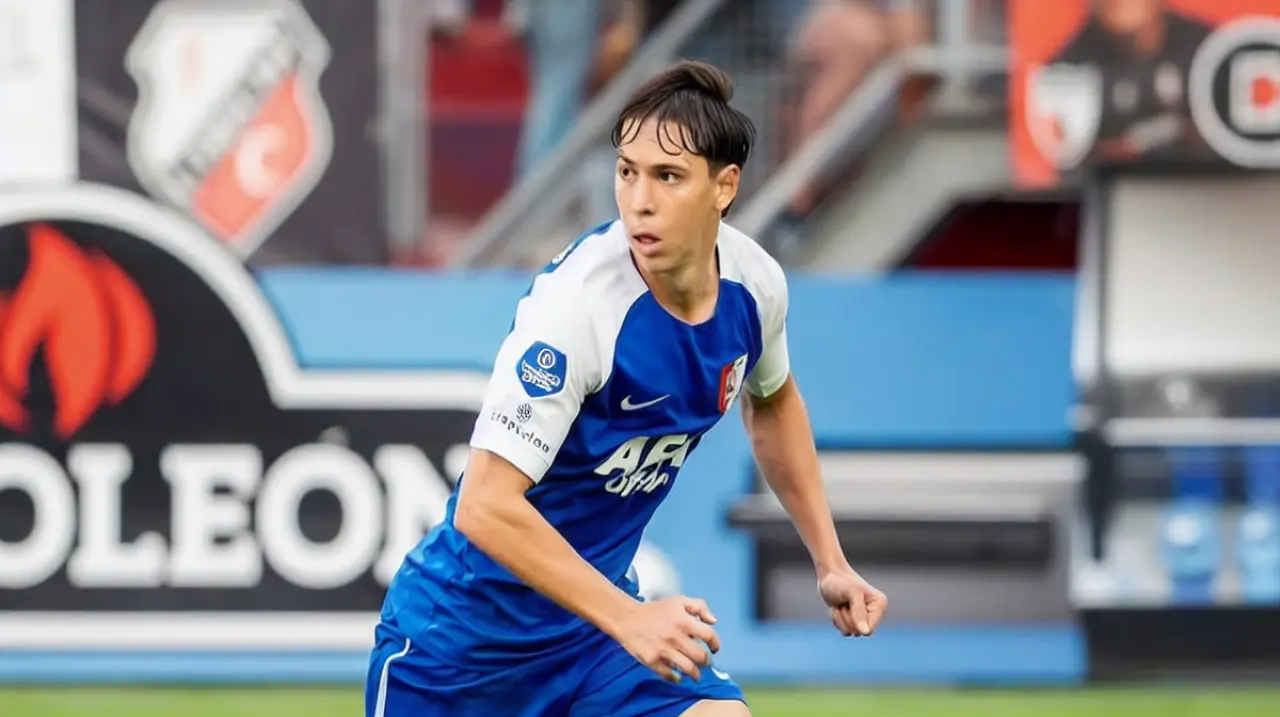 Mateo Chávez suma dos asistencias en la goleada del AZ Alkmaar sobre Utrecht