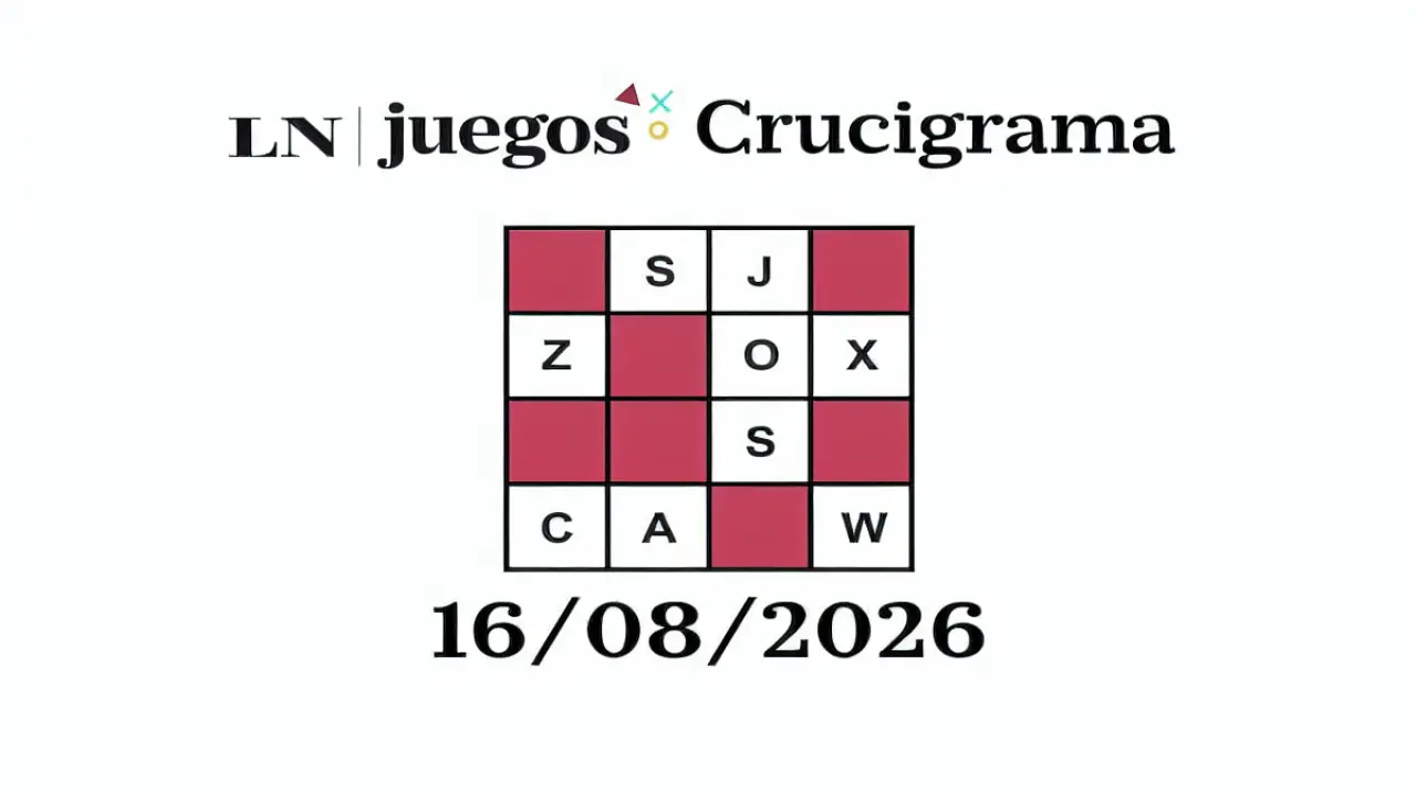 Crucigrama del domingo 16 de agosto: todas las respuestas