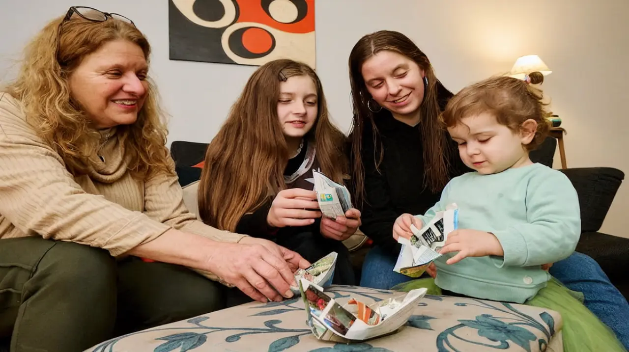 Tres generaciones y una misma búsqueda: jugar, compartir y sentirse cuidados