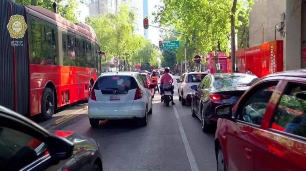 Movilizaciones y bloqueos en la CDMX hoy 16 de agosto: ciclistas avanzan sobre Insurgentes