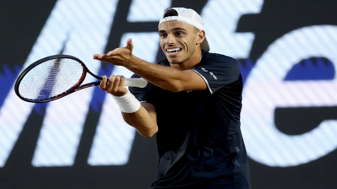 Cerúndolo cayó ante Borges y quedó fuera en su debut en Cincinnati