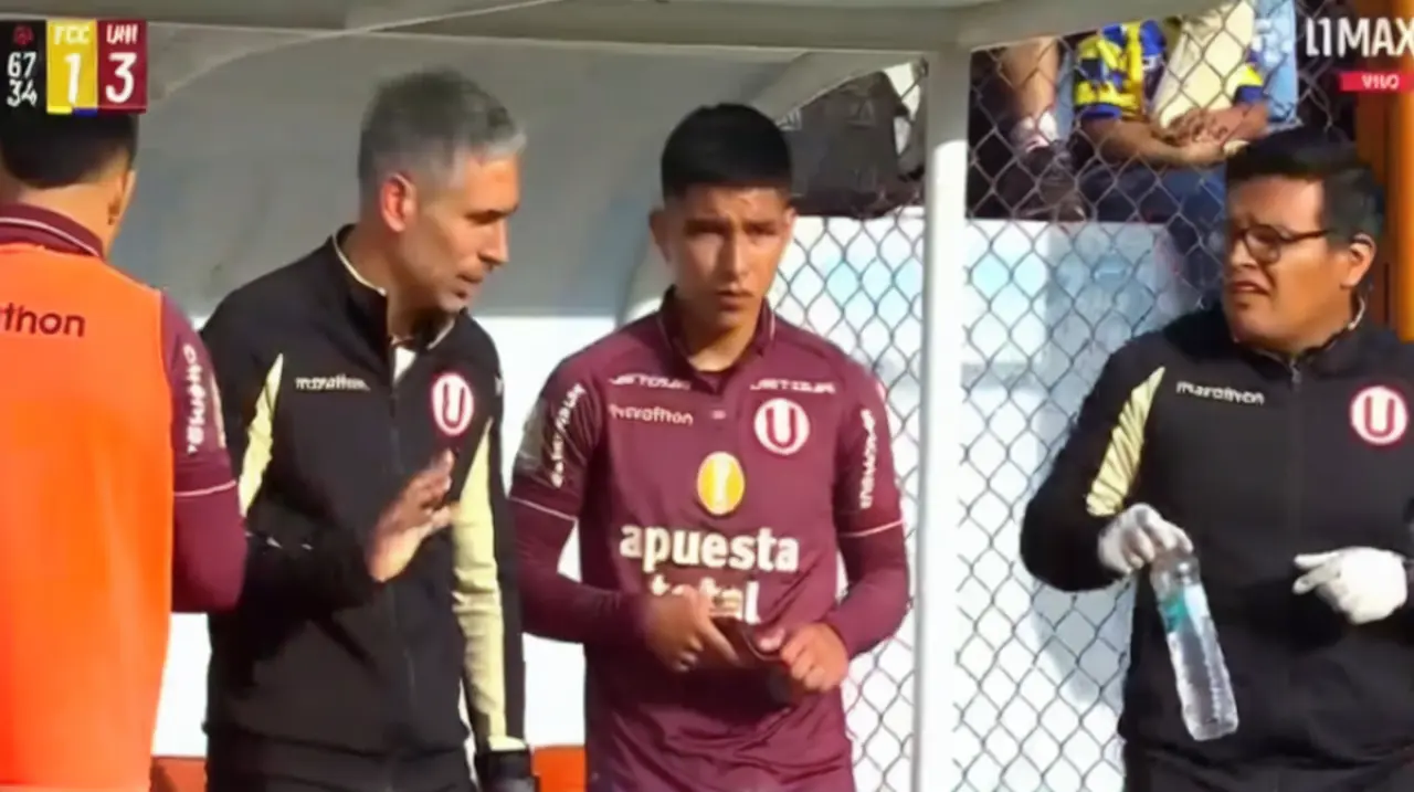 Piero Quispe volvió a vestirse de crema en el triunfo ante FC Cajamarca