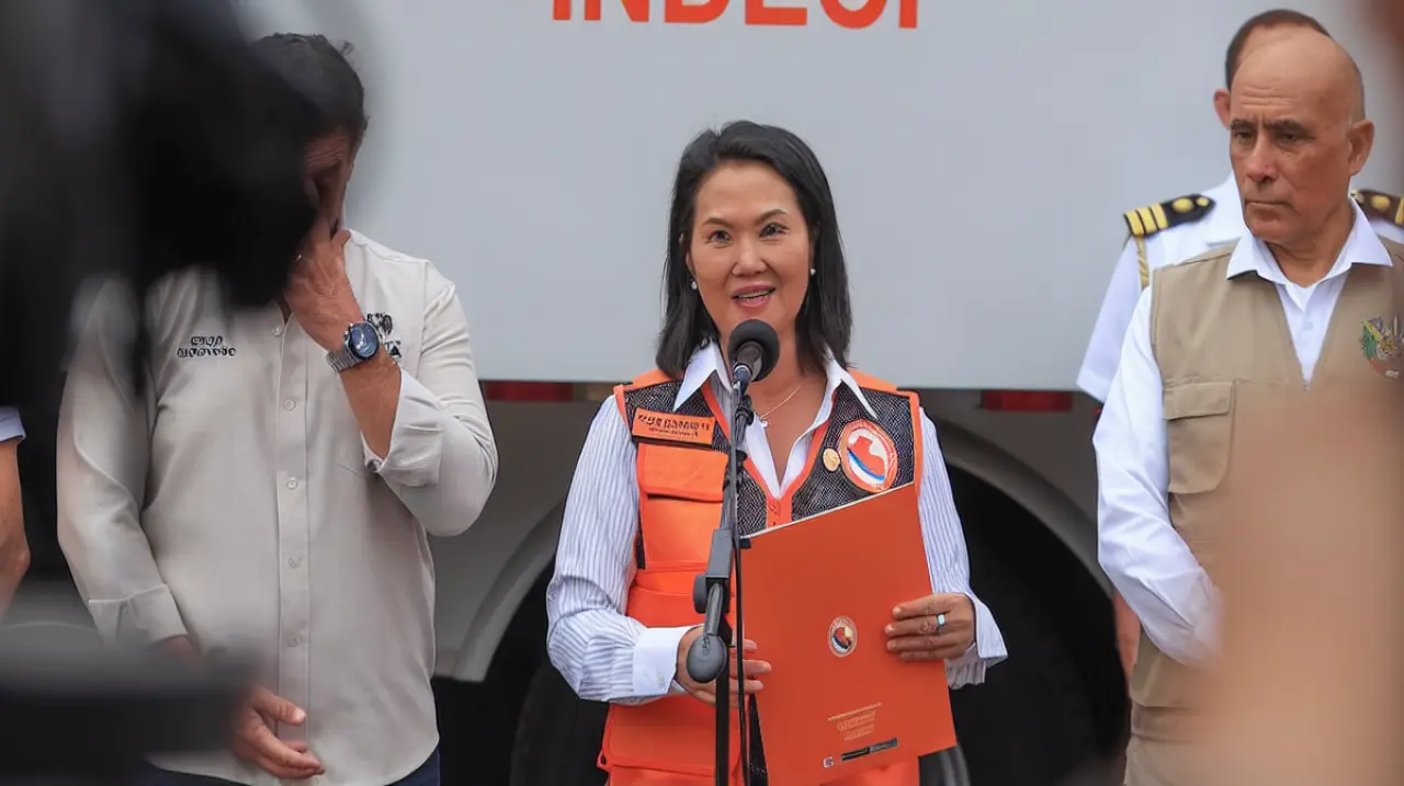 Keiko Fujimori afirma que el tren Lima-Chosica se ejecutará y dice que el proyecto está en evaluación