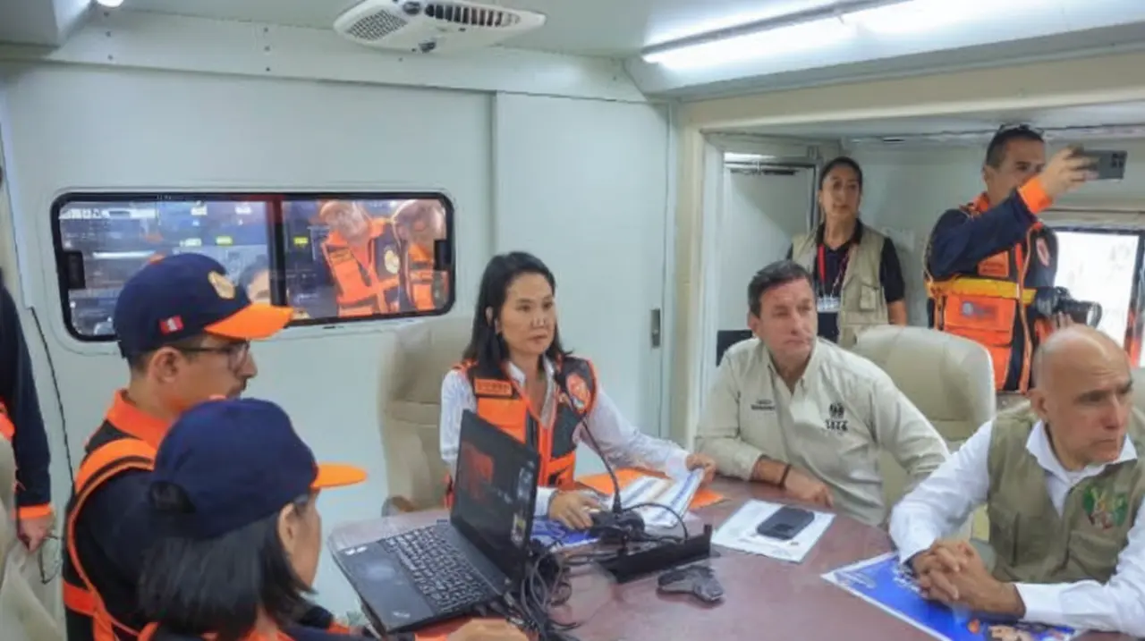 Keiko Fujimori advirtió que las cifras del simulacro de sismo de 8,8 eran alarmantes