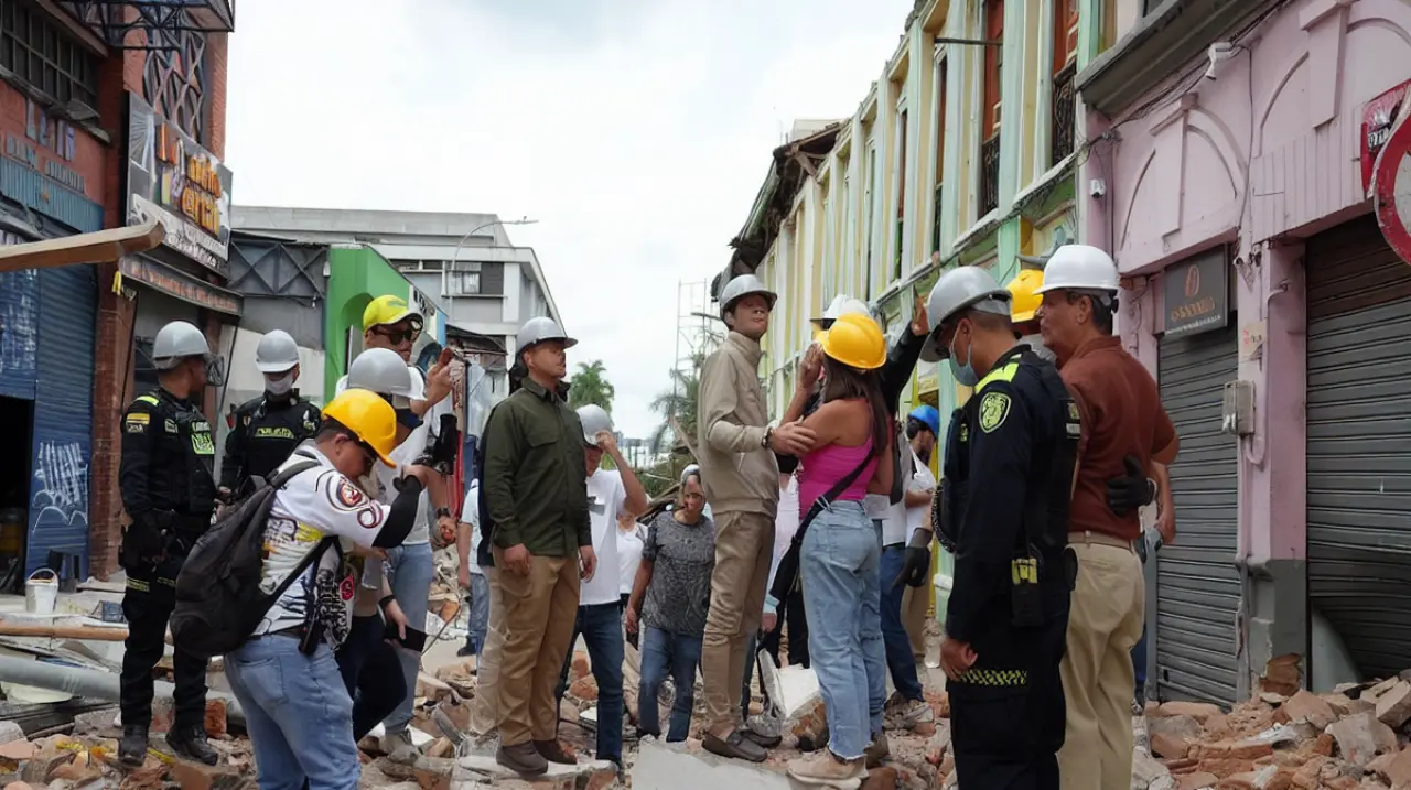 Pereira prepara un plan para reactivar el comercio tras el terremoto