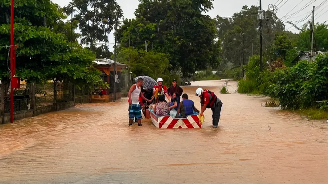 Costa Rica eleva las alertas por lluvias y evacúa a 495 personas preventivamente