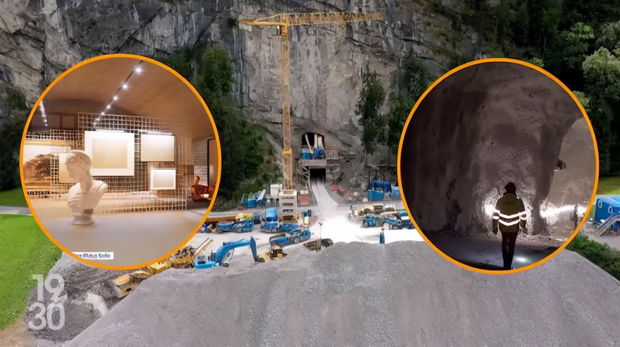 Un proyecto de bóvedas bajo los Alpes suizos atrae a grandes fortunas con promesas de blindaje extremo
