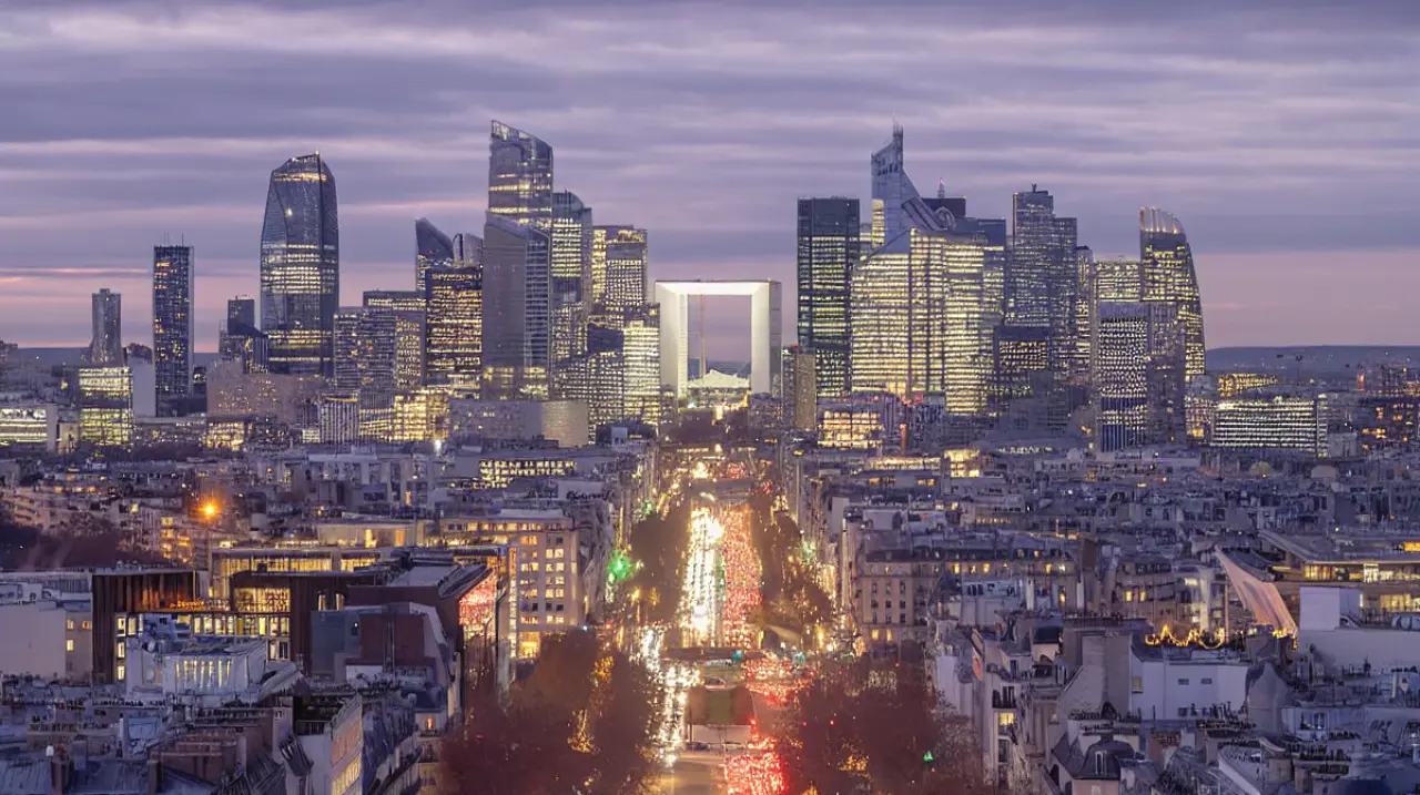 The Link ya redefine La Défense: dos torres unidas, jardines en altura y sede futura de TotalEnergies