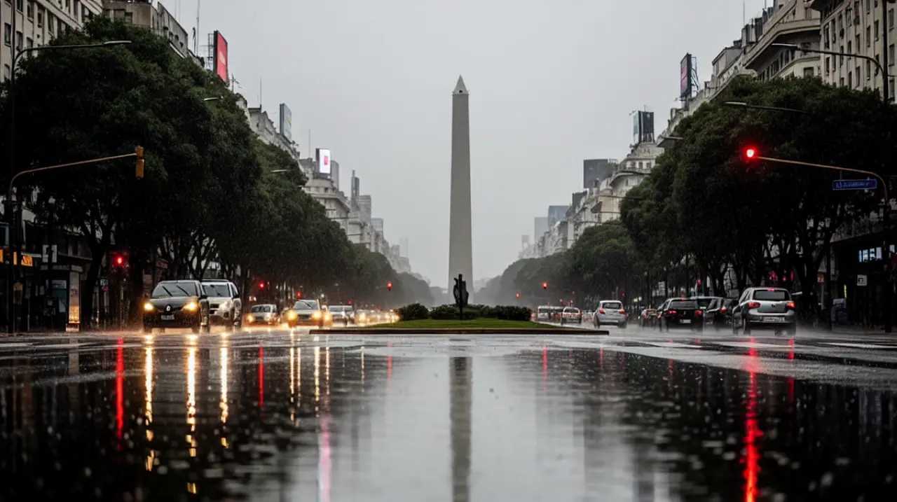 Feriado con lluvias en el AMBA y alertas por tormentas, viento y nieve en 10 provincias