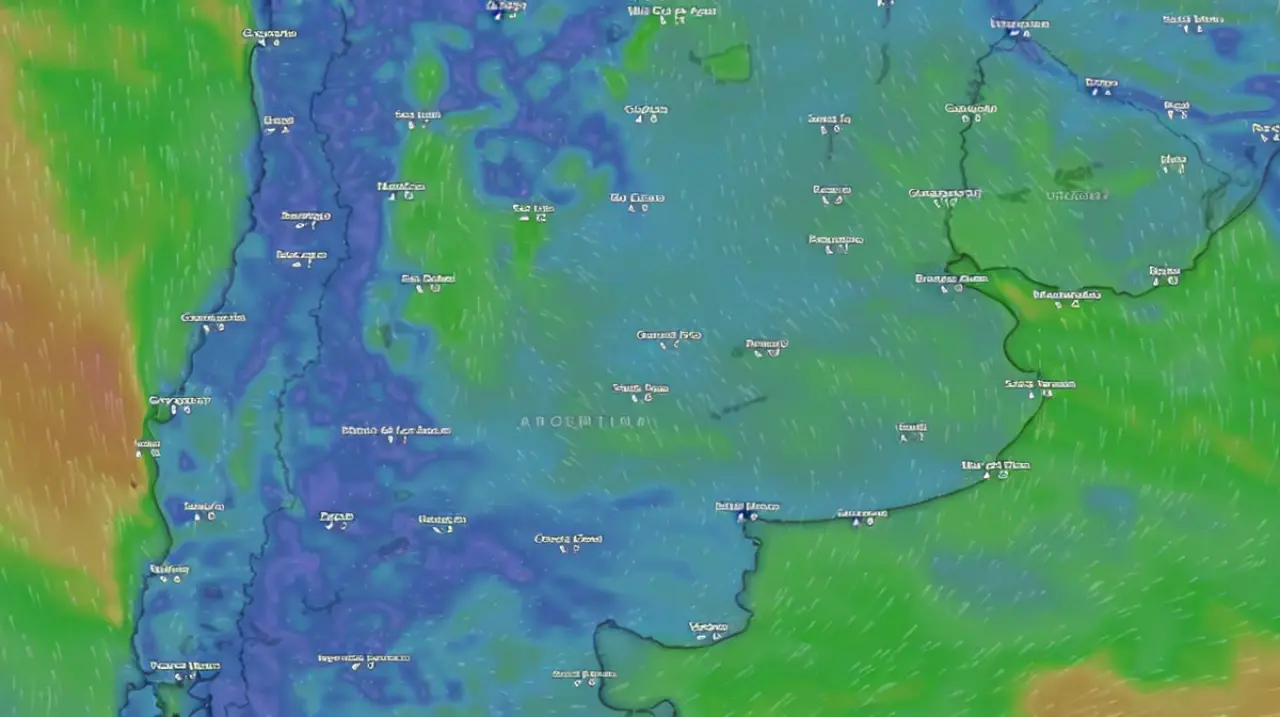 Semana inestable en el AMBA: llegan 48 horas de tormentas y un fuerte descenso térmico