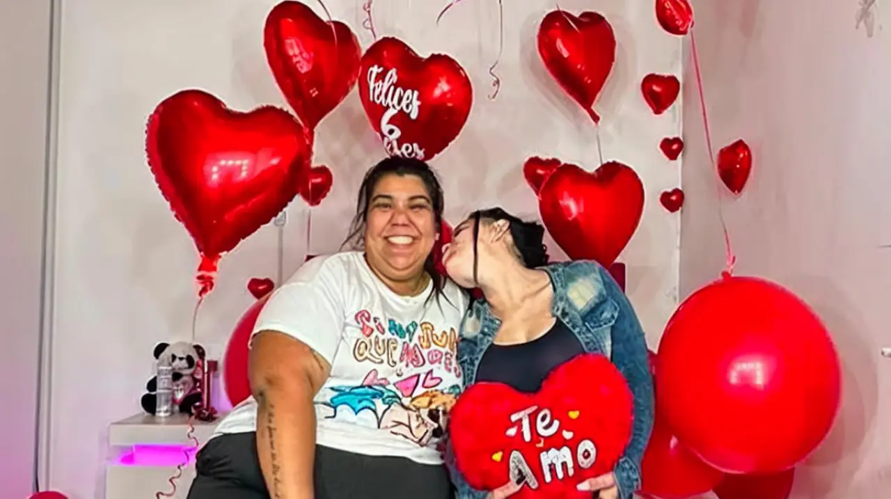 Camilota celebró 6 meses de relación con Ana Mabel y compartió un mensaje cargado de amor